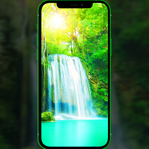 Waterfall Wallpaper HD 4K logo