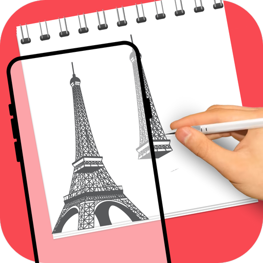 AR Draw Sketch Art logo
