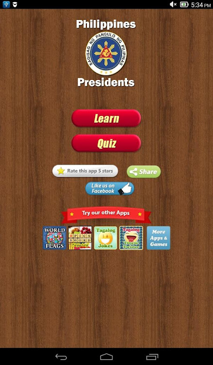 Philippines Presidents Quiz - 1.3 - (Android)