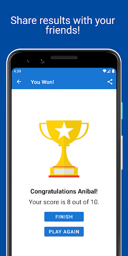 Flags Quiz Screen 3