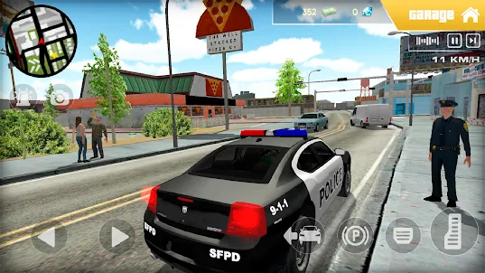 San Andreas Policía Simulador