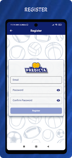 Sports Predicta Screen 3
