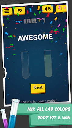Lab Colors: Sorting Puzzle - Screenshot 4