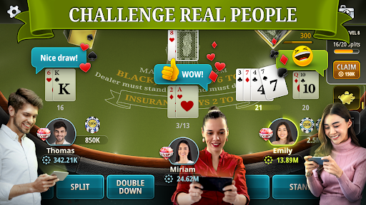 Blackjack 21 - Casino games Screen 2