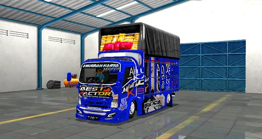 Mod Truck Terpal Kotak Bussid