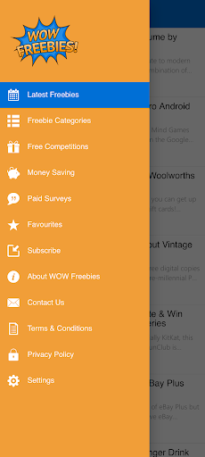 WOW Freebies AU Screen 2