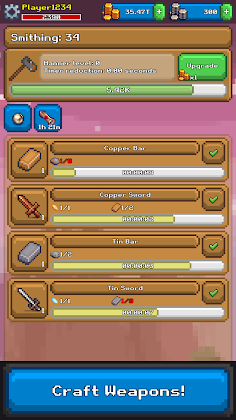 Skill Quest: Idle Skilling RPG - Screenshot 2