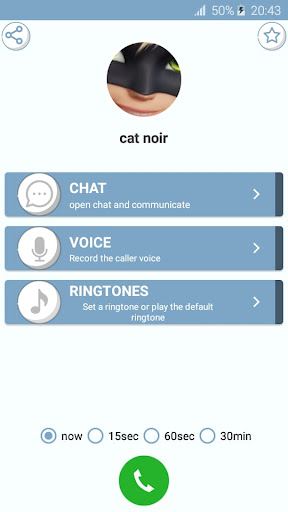 cat noir fake call Screen 3