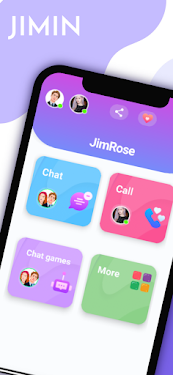 #1. BTS Jimin and Rose - Chat Kpop (Android) By: BY PROD