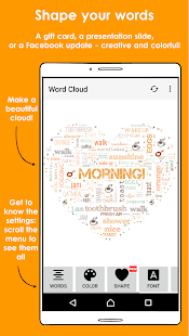 Word Cloud Screenshot