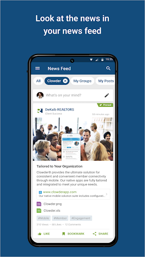Android application DeKalb REALTORS screenshort