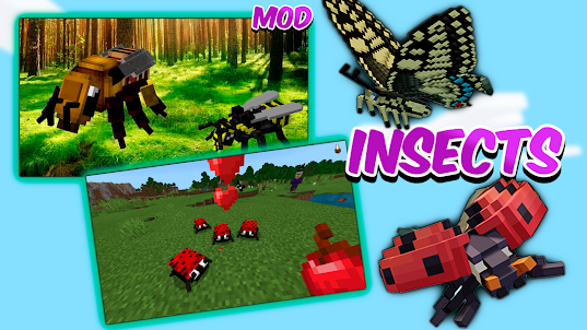 Insects Mod: Minecraft Mobs