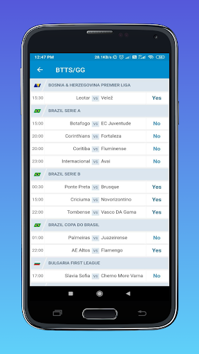 Expert Football Betting Tips Screen 3