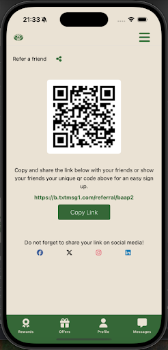 App screenshot