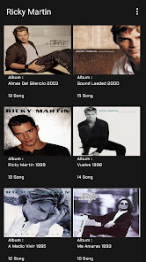 Screenshot 3 Ricky Martin All Songs, All Al android