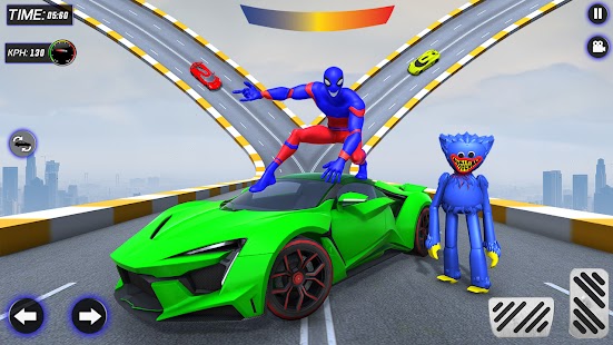 Spider Car Stunt Mega Ramp Car Screenshot