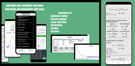 Android application DESCR Inferential Statistics screenshort