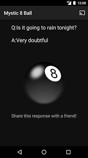 Mystic 8 Ball (Chromecast) Screen 3