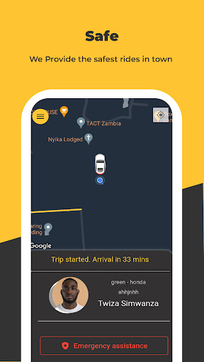 My Cab Zambia Screen 3