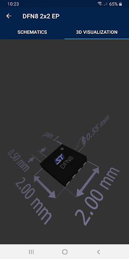 Screenshot of ST op amps