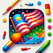 Flags Paint 2D : Coloring Game