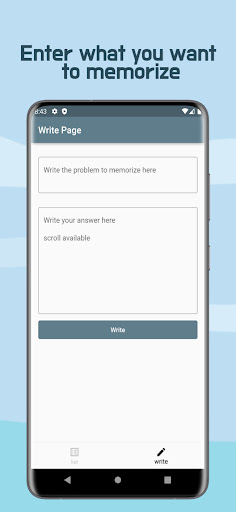 Memorize Note Screen 2