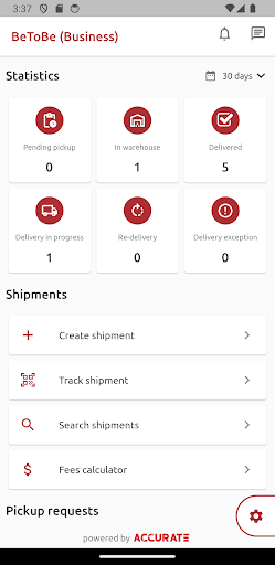BeToBe (Business) Screen 2