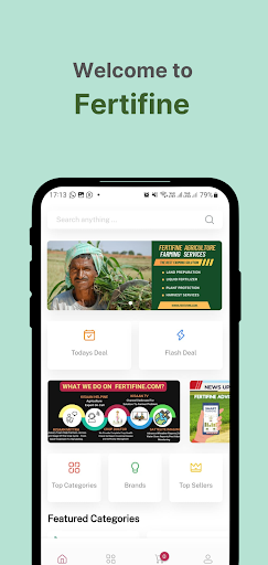 Android application Fertifine - Go chemical free screenshort