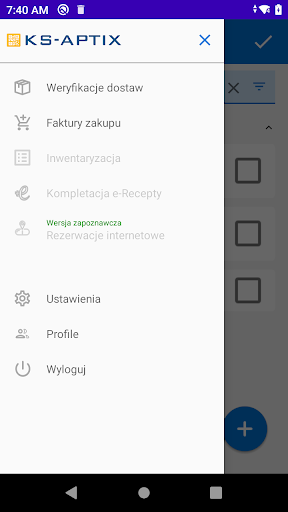 Android application KS-APTIX screenshort