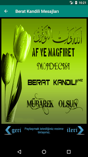 Berat Kandili Mesajları