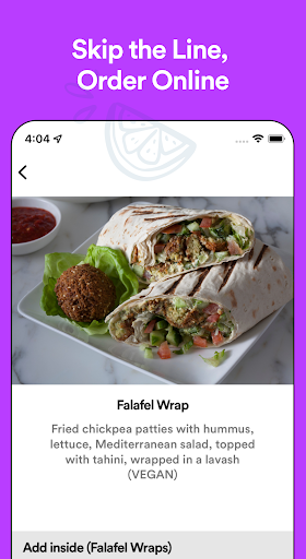 Screenshot of Oasis Grill