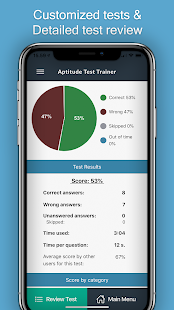Aptitude Test Trainer Screenshot