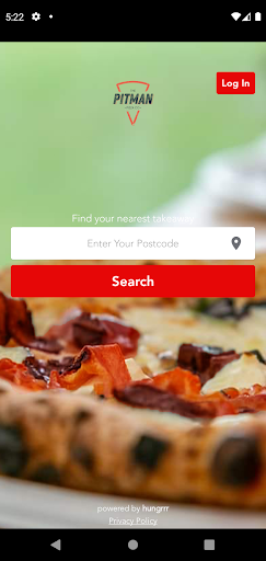 Android application Pitman Pizza Co screenshort
