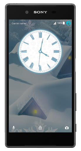 Winter Time Xperia™ Theme Screen 2