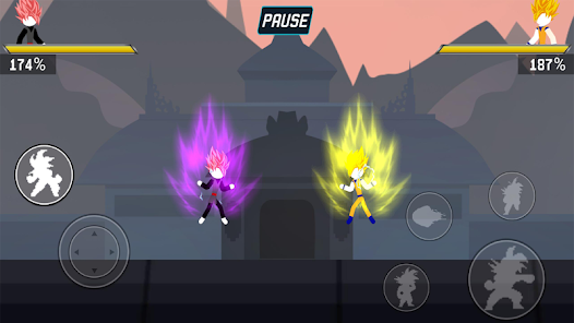 Screenshot 16 Super Stick Shadow Fight Warri android