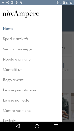 nòvAmpère Concierge Screen 2