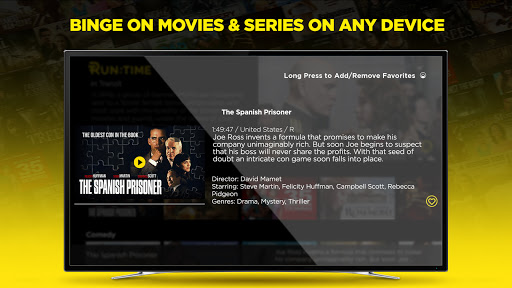Runtime for Android TV Screen 3