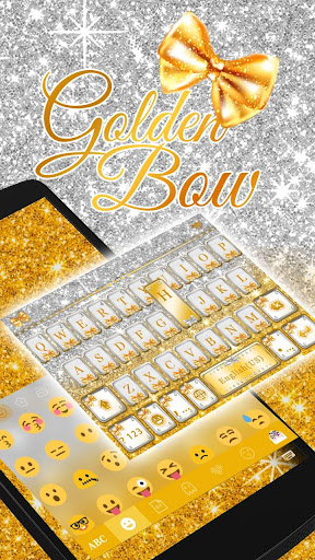 Golden Bow Keyboard Theme 6.0.1116_8 screenshots 1