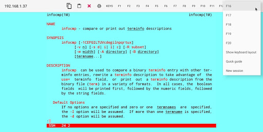 Mocha Telnet Lite for Chromebo