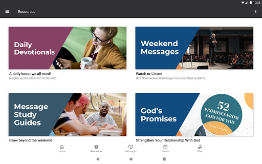 Screenshot of MyCOR: Church of the Redeemer