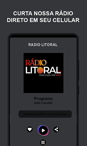 Rádio Litoral Screen 2
