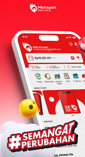 Android application MyHotspot - Pulsa,DATA & PPOB screenshort