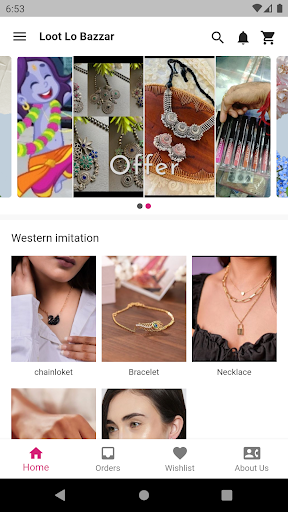 Android application Loot Lo Bazzar : Shopping App screenshort