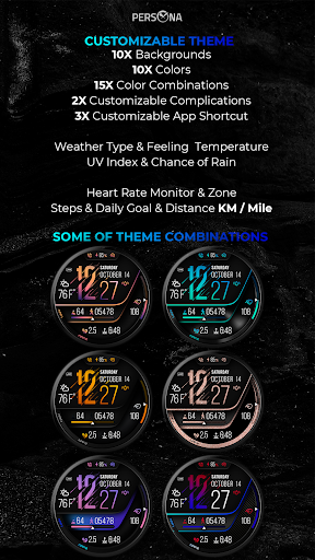 Sport Watch Face PER004 Nova Screen 2