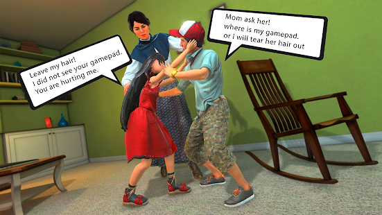Mother Simulator - Family Game Varies with device APK screenshots 5