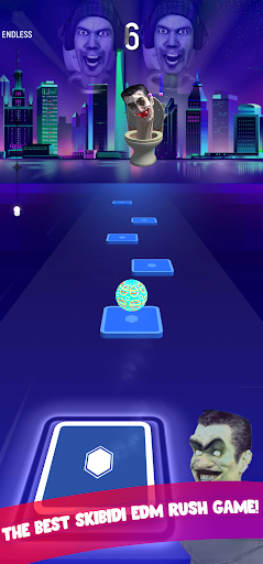Skibidi Toilet Music Tiles Hop screenshot