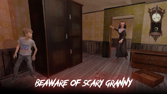 Scary granny home escape games