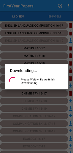 First Year Papers-MNNIT Screen 2