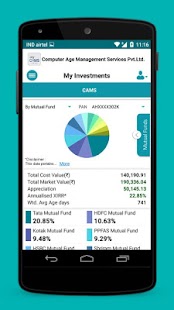 myCAMS Mutual Fund App Capture d'écran