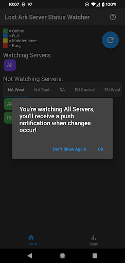 Lost Ark Server Watcher Screen 2